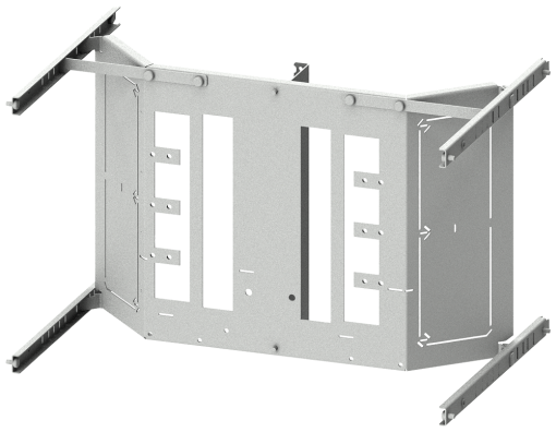 SIVACON S4 mounting panel 3VL5 up to 630 A 4pole fixedmounted plugin ver