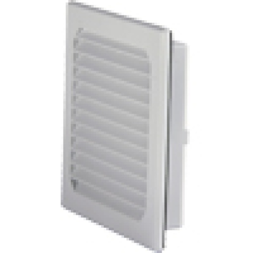 Outlet filter cutout B 125mm H 125mm RAL 7035 IP55