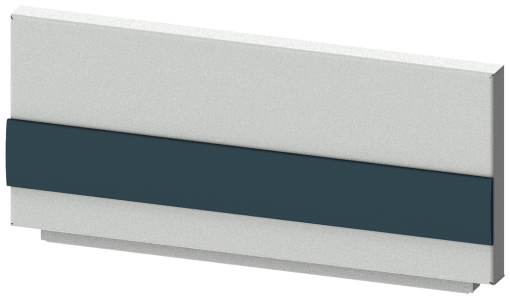 SIVACON S4 head compartment cover IP40 H 175 mm W 400 mm
