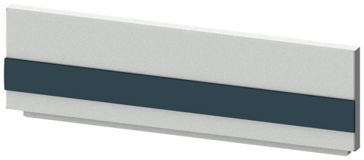 SIVACON S4 head compartment cover IP40 H 175 mm W 600 mm
