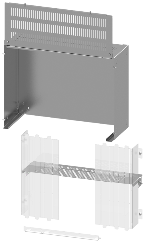 SIVACON S4 separation 3WA size I main busbar top W 600 mm D 400 mm