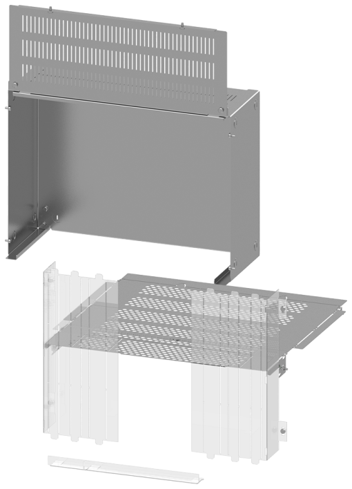 SIVACON S4 separation 3WA size I main busbar top W 600 mm D 800 mm