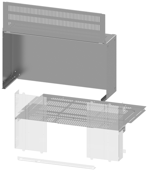 SIVACON S4 separation 3WA size II main busbar top W 800 mm D 800 mm