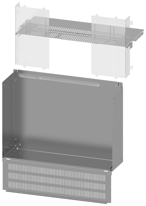 SIVACON S4 separation 3WA size II main busbar bottom W 800 mm D 600 mm