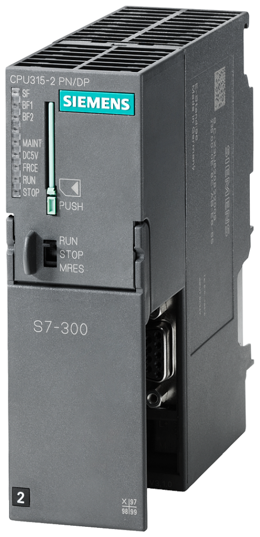 SIPLUS S7300 CPU 3152 PNDP 384 KB EN 50155 T1 Cat 1 Cl AB based on 6ES731