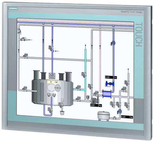 SIMATIC IPC Flat Panel PRO 19 touch extended 24 V DC 230 V AC
