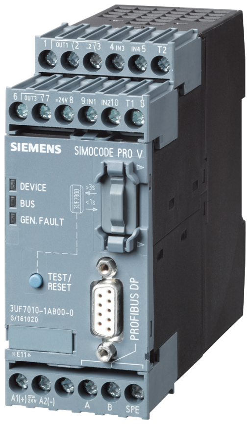 SIPLUS SIMOCODE pro V basic unit 2 based on 3UF70101AU000 with conformal co