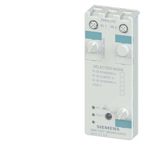 ASI compact module IP67 analog number format S7 2x input M12 Pt100 LIN
