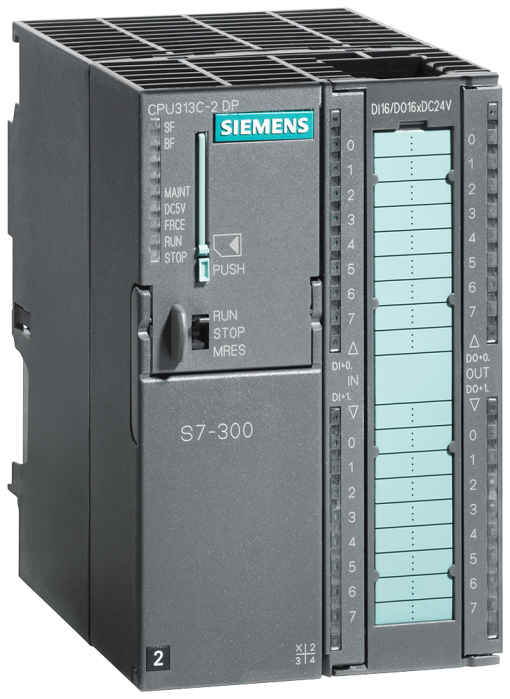 SIPLUS S7300 CPU 313C2 DP 16DI16DQ 128 KB EN 50155 T1 Cat 1 Cl AB based 