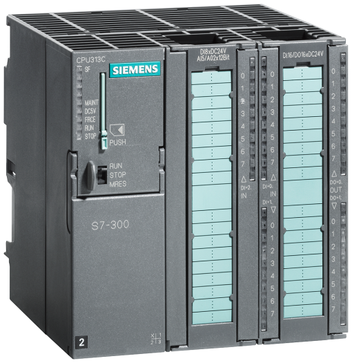 SIPLUS S7300 CPU 313C 24DI  16DQ  5AI  2AQ 128 KB EN 50155 T1 Cat 1 Cl A
