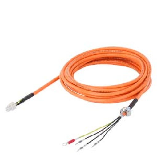 Prefabricated power cable at V90 230 V FS A B C D 1kW
