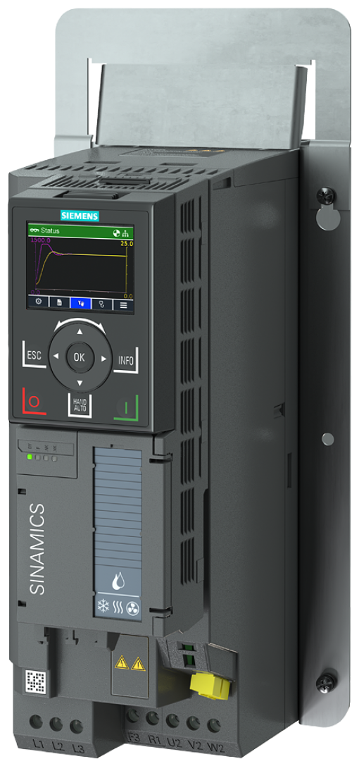 SINAMICS G120X IP20 PT frame FSB