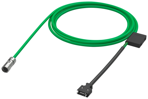 Prefabricated signal cable for absolute encoder