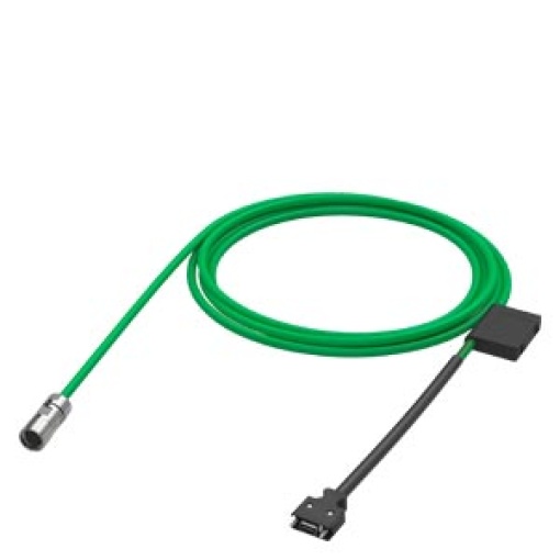 Prefabricated signal cable for absolute encoder