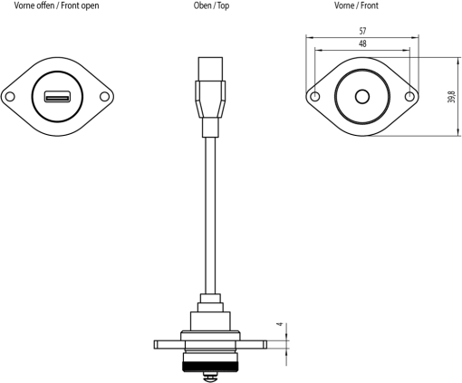 SIMATIC HMI USB port for PRO devices