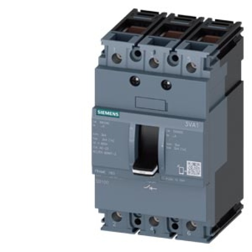 Switch disconnector 3VA1 IEC frame 160 3pole SD100 In100 A without overloa