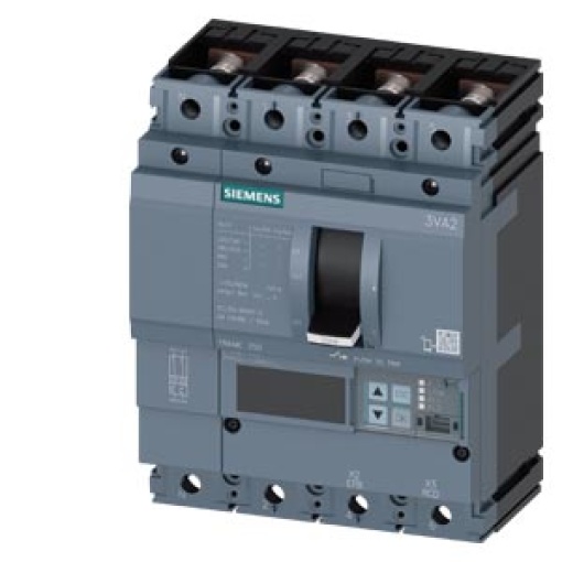 circuit breaker 3VA2 IEC frame 250 breaking capacity class H Icu85kA  415V 