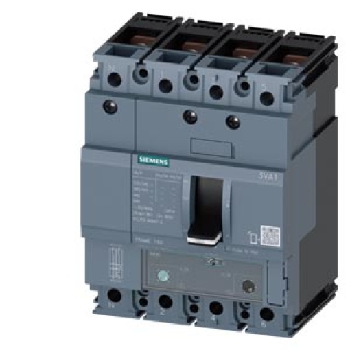 Circuit breaker 3VA1 IEC frame 160 breaking capacity class H Icu70kA  415V