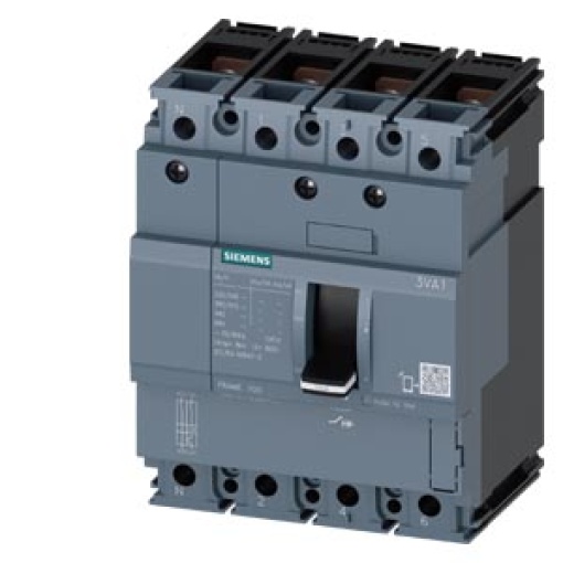 Circuit breaker 3VA1 IEC frame 100 breaking capacity class B Icu16kA  415V