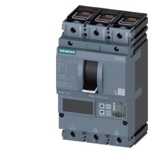 circuit breaker 3VA2 IEC frame 100 breaking capacity class C Icu110kA  415V