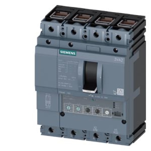 circuit breaker 3VA2 IEC frame 160 breaking capacity class M Icu55kA  415V 