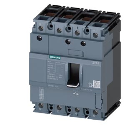 Circuit breaker 3VA1 IEC frame 100 breaking capacity class B Icu16kA  415V