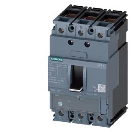 Circuit breaker 3VA1 IEC frame 160 breaking capacity class H Icu70kA  415V