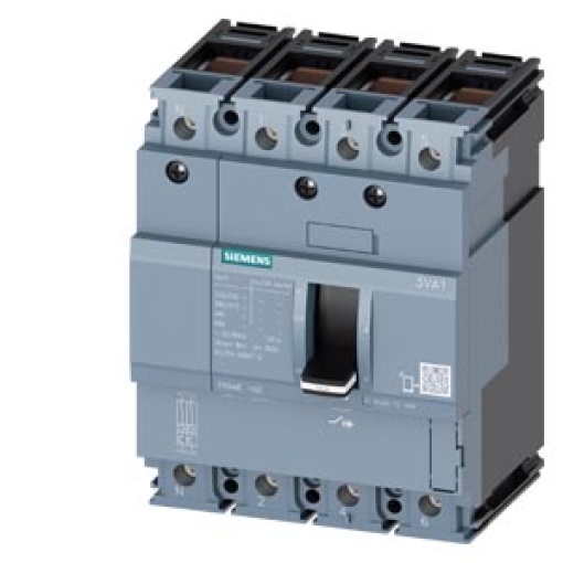 Circuit breaker 3VA1 IEC frame 160 breaking capacity class H Icu70kA  415V