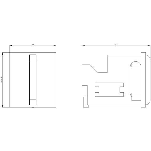 Locking provision to prevent movement of the withdrawable circuit breaker on 