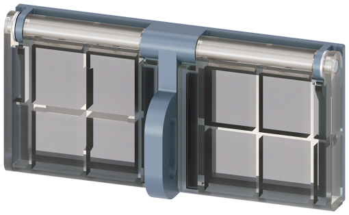 Locking device OFF position for padlocks 3 x D4 mm