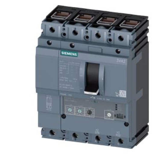circuit breaker 3VA2 IEC frame 160 breaking capacity class C Icu110kA  415V