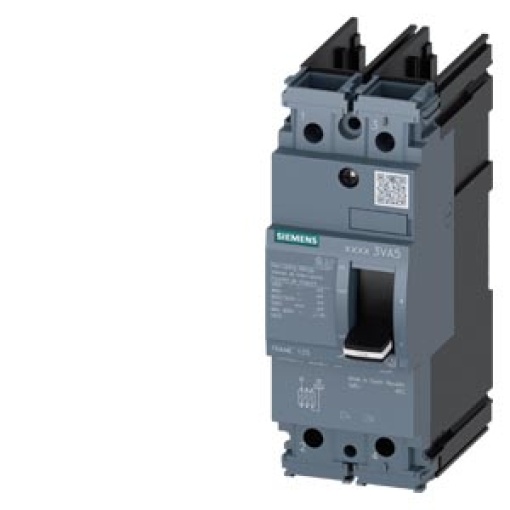 Circuit breaker 3VA5 UL frame 125 breaking capacity class M 35 kA  480 V 2pole