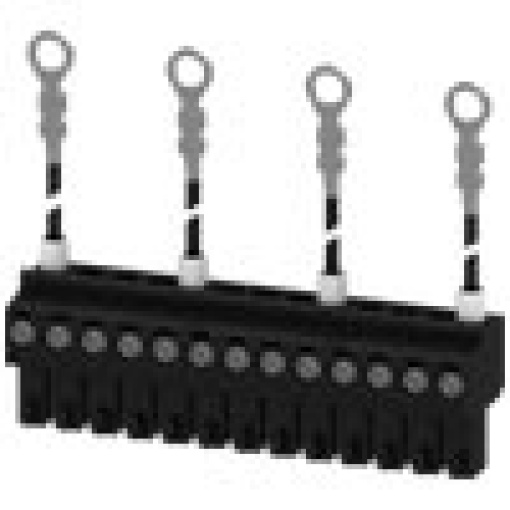 Set of cables for voltage tap, MF, 4-pole N conductor left, bottom, accessory