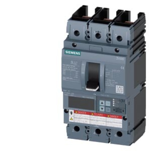 Circuit breaker 3VA6 UL frame 150 breaking capacity class H 65kA  480V 3pole