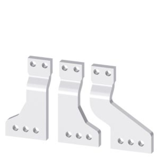 Front broadened main terminal pieces for mounting on front