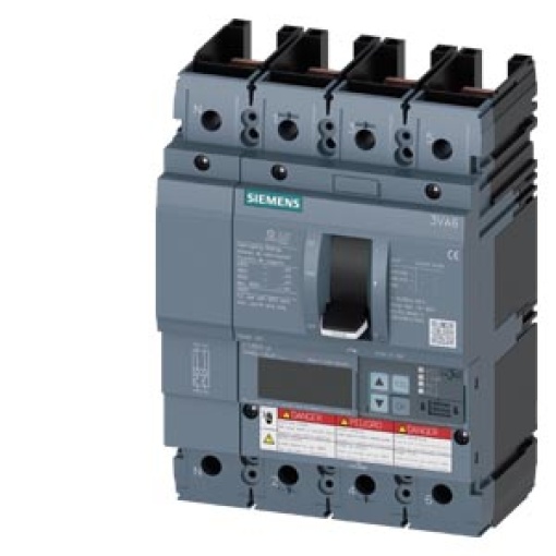 Circuit breaker 3VA6 UL frame 250 breaking capacity class L 150kA  480V 4