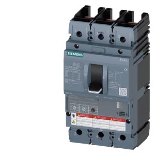 Circuit breaker 3VA6 UL frame 250 breaking capacity class C 100kA  480V 3