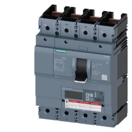 Circuit breaker 3VA6 UL frame 600 breaking capacity class M 35kA  480V 4pole