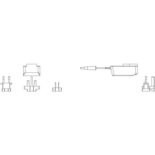 External power supply 110240 V AC accessory for TD500