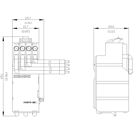 universal release 12V DC accessory for 3VA456