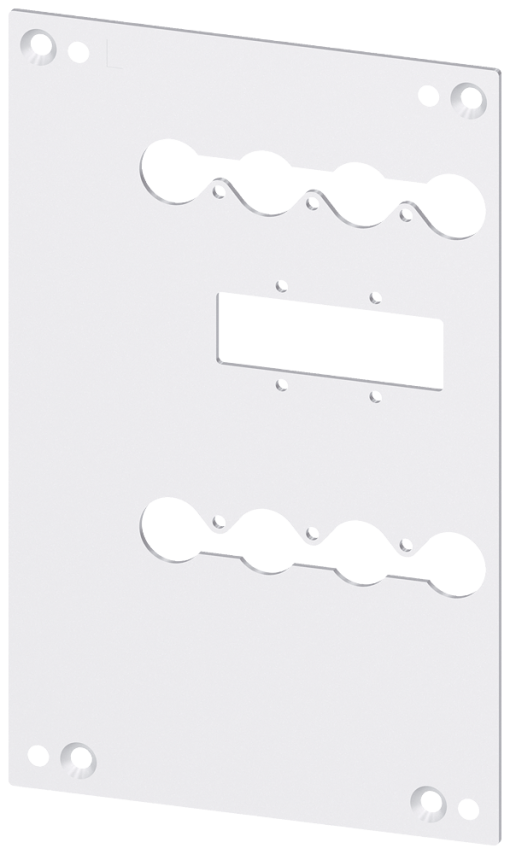 rear interlock mounting plate accessory for 3VA52