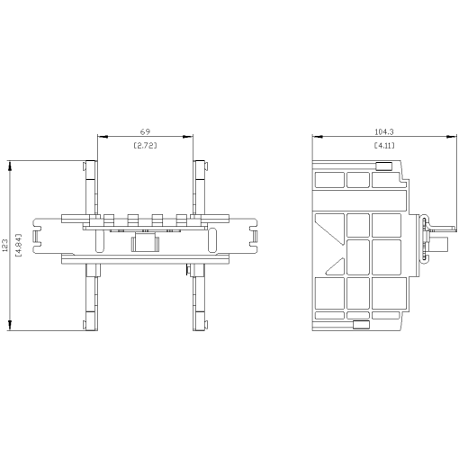 handle interlocking module accessory for 3VA51