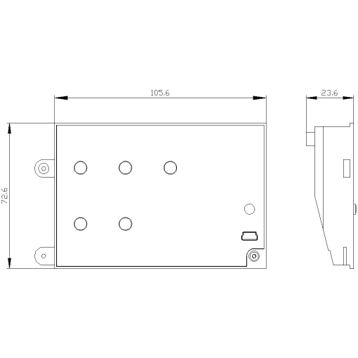 ETU350 electronic trip unit LSI with rotary coding switches accessory