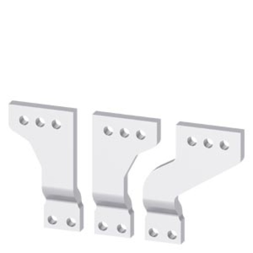 Front broadened main terminal pieces for mounting on front