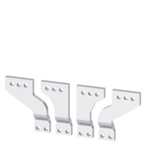 Front broadened main terminal pieces for mounting on front