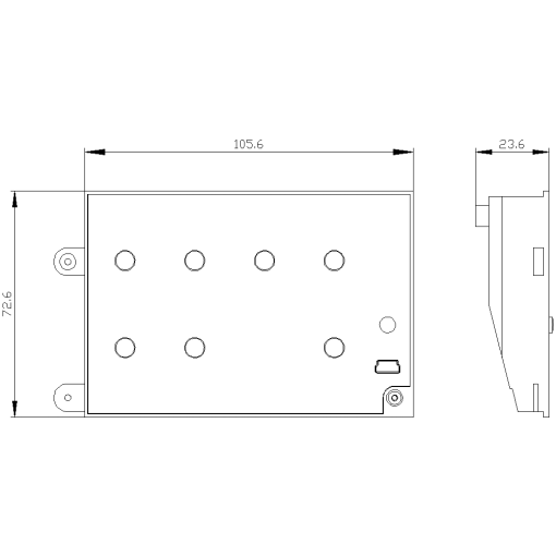 ETU360 electronic trip unit LSIG with rotary coding switches accessory