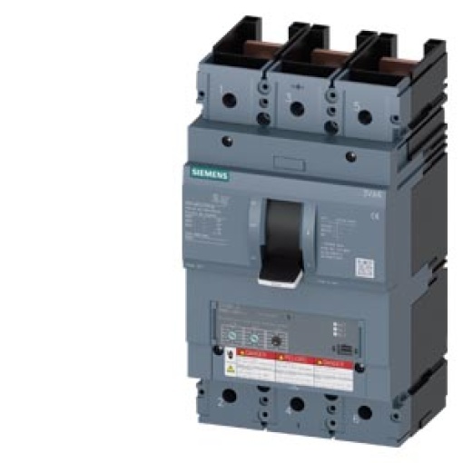 Circuit breaker 3VA6 UL frame 400 breaking capacity class E 200kA  480V