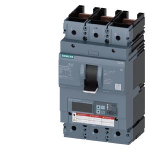 Circuit breaker 3VA6 UL frame 400 breaking capacity class E 200kA  480V