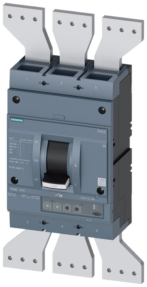 circuit breaker 3VA2 IEC frame 1250 breaking capacity class  C Icu110kA  41
