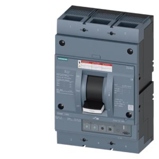 Circuit breaker 3VA6 UL frame 1000 breaking capacity class H 65kA  480V 3